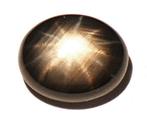 Saphir bronze-doré étoilé à 12 branches - 3.78 ct