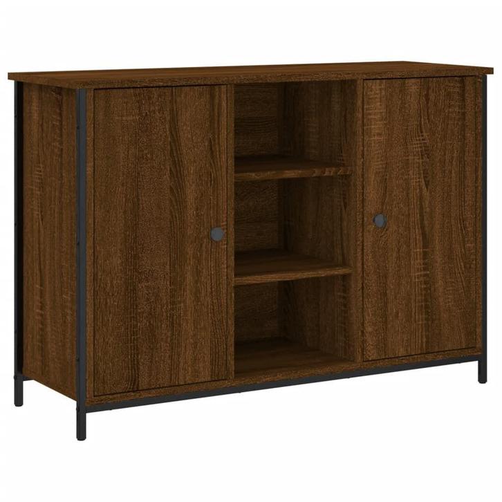 Dressoir Eiken | Retour Deal | 60% Korting, Huis en Inrichting, Kasten | Dressoirs, 100 tot 150 cm, 25 tot 50 cm, Nieuw, Verzenden