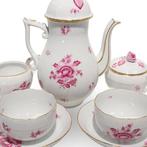 Herend - Koffieservies (5) - Beenderporselein - Nanking Rose, Antiek en Kunst