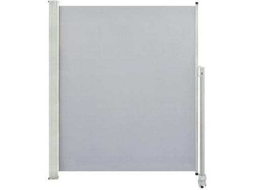vidaXL - Tuinscherm - uittrekbaar - 160x300 - cm - grijs, Tuin en Terras, Parasols, Zo goed als nieuw, Verzenden