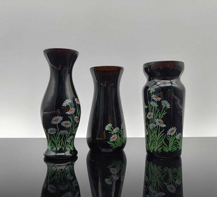 Pot (3) - Vetro Murano, allemaal met een collectie-label., Antiek en Kunst, Antiek | Glaswerk en Kristal