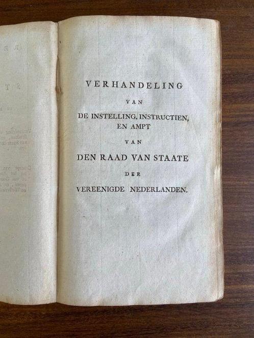 Van Slingelandt - Staatkundige Geschriften. Derde Deel -, Antiek en Kunst, Antiek | Boeken en Manuscripten