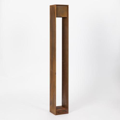 Tuinverlichting Modern Core Tuinlamp Corten 90cm, Tuin en Terras, Buitenverlichting, Minder dan 50 watt, Nieuw, Overige materialen