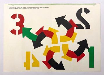 Robert Indiana (1928 - 2018) USA - Four winds, Antiek en Kunst