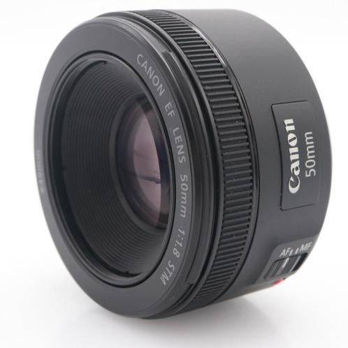 Canon EF 50mm F/1.8 STM | Tweedehands, Audio, Tv en Foto, Foto | Lenzen en Objectieven, Zo goed als nieuw, Verzenden