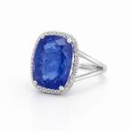 Zonder minimumprijs - Ring - 14 karaat Witgoud Tanzaniet -, Nieuw