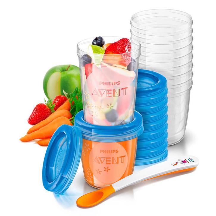 Philips Avent SCF721/20 - Bewaarbekers voor voeding - 20..., Kinderen en Baby's, Babyvoeding en Toebehoren, Nieuw, Verzenden