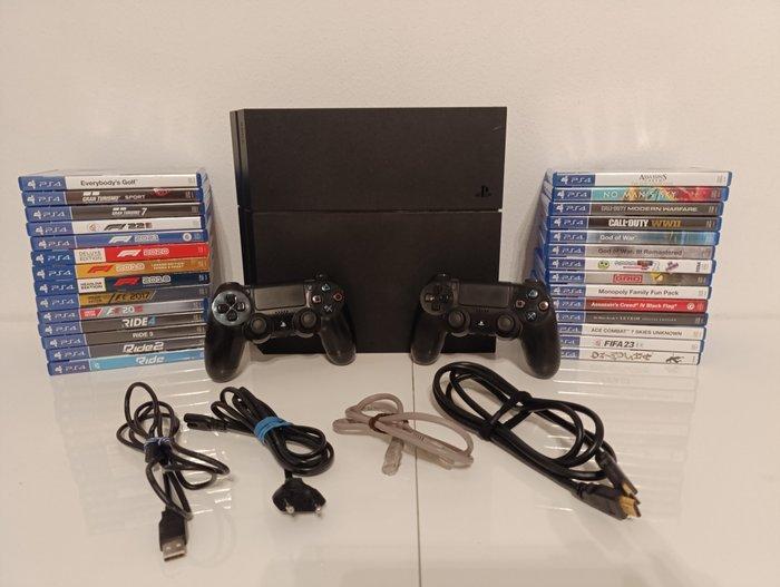 Sony - Playstation 4 (PS4) - Play Station 4 HD da 1 Tb + 2, Consoles de jeu & Jeux vidéo, Consoles de jeu | Accessoires Autre