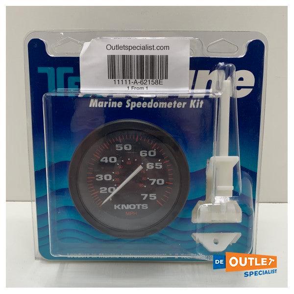 Bieden: Teleflex Marine Speedometer kit 75 knots, Watersport en Boten, Bootonderdelen, Ophalen of Verzenden