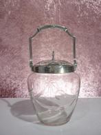 Art nouveau Urania pewter - Koekjesdoos - Pewter, Antiek en Kunst