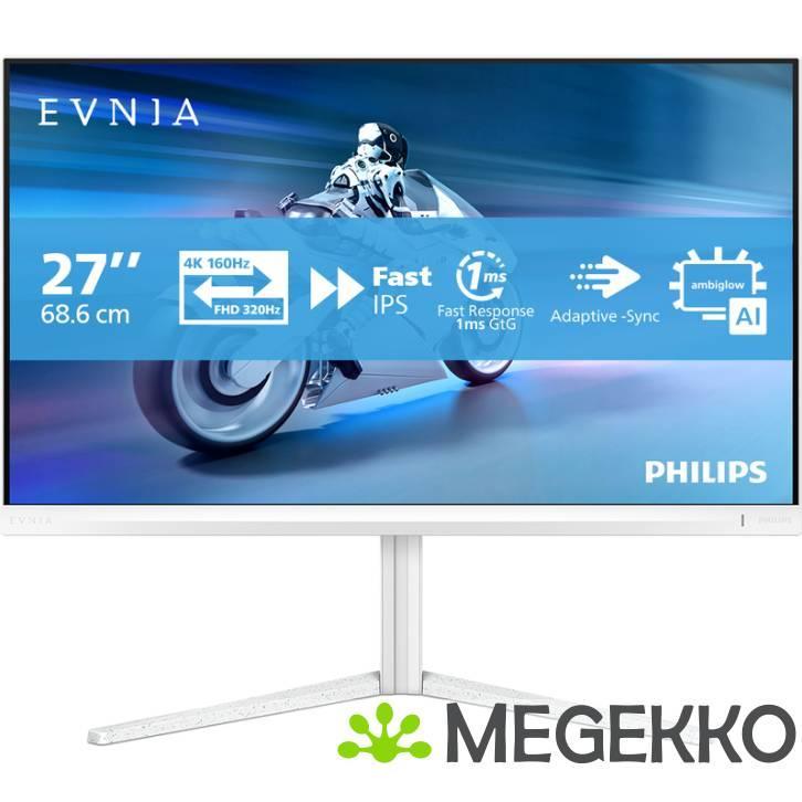 Philips Evnia 5000 27  4K 160Hz / FHD 320Hz Dual Frame IPS, Computers en Software, Overige Computers en Software, Nieuw, Verzenden