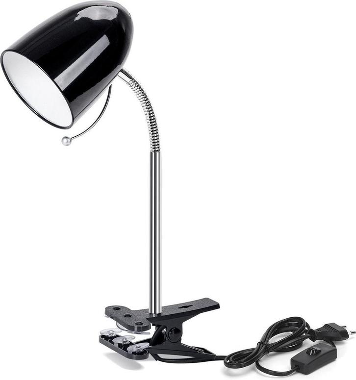 Aigostar LED klemlamp - E27 - Zwart - Excl. lampje, Huis en Inrichting, Lampen | Overige, Verzenden