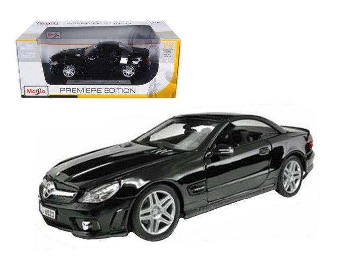 Maisto 1:18 - Modelauto - Mercedes-Benz SL 55 AMG (R230), Hobby en Vrije tijd, Modelauto's | 1:5 tot 1:12