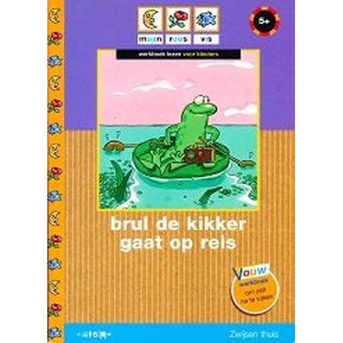Maan, roos, vis Brul de kikker gaat op reis vouwwerkboek, Boeken, Schoolboeken, Verzenden