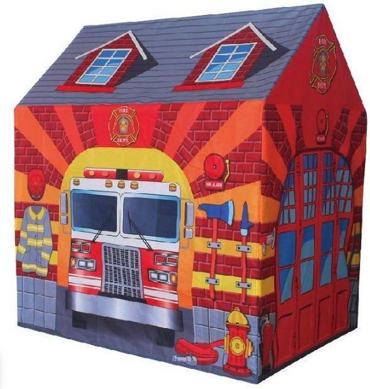 brandweer speeltent voor kinderen veilige speelhuis 102x9..., Kinderen en Baby's, Speelgoed | Speeltenten, Nieuw, Ophalen of Verzenden