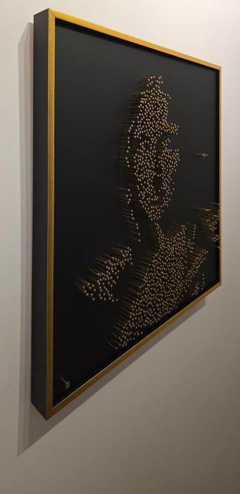 Tijs Dragtsma (1992) - Mona Lisa in Brass,, Antiek en Kunst, Kunst | Designobjecten