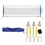 vidaXL Badminton net met shuttles 500x155 cm, Sport en Fitness, Verzenden, Nieuw
