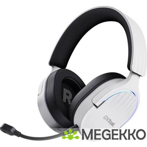 Trust GXT 491W Fayzo Wireless Gaming Headset RGB Wit, Computers en Software, Overige Computers en Software, Nieuw, Verzenden