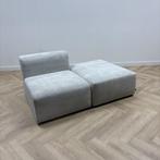 Tweedehands complete set HAY 1x Sofa met hocker, Licht grijs, Huis en Inrichting, Zetels | Zetels, Gebruikt