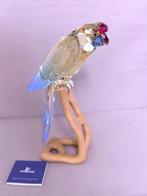 Swarovski - Beeldje - Green Rosella - Kristal, Glas