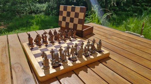 Jeu déchecs - Métal, bois, Antiek en Kunst, Curiosa en Brocante