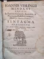Johann Vesling (1598-1649) - Syntagma Anatomicum - 1647, Antiek en Kunst