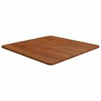 vidaXL Tafelblad vierkant 60x60x1,5cm behandeld eiken, Verzenden