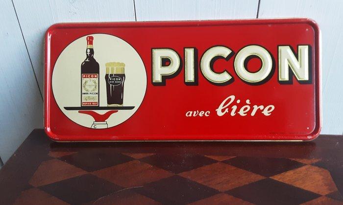 Picon Biere - Reclamebord - Metaal, Antiek en Kunst, Antiek | Wandborden en Tegels