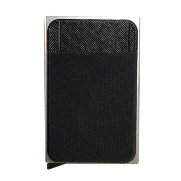 Aluminium Slim Wallet - Portemonnee Portefeuille, Handtassen en Accessoires, Portemonnees, Nieuw, Verzenden