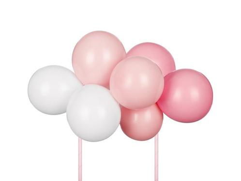 Roze Taarttopper Ballonnen 29cm, Hobby en Vrije tijd, Feestartikelen, Nieuw, Verzenden