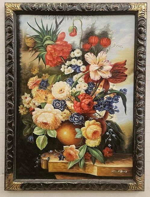 Europese school (XX) - Fiori, Antiek en Kunst, Kunst | Schilderijen | Klassiek
