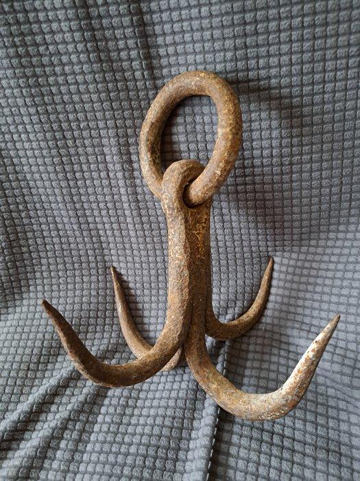 Industriële apparatuur - Hongarije - Antieke smeedijzeren, Antiek en Kunst, Antiek | Wandborden en Tegels