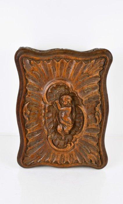 Kist - Hout - Houten sierkist, Antiek en Kunst, Antiek | Overige Antiek