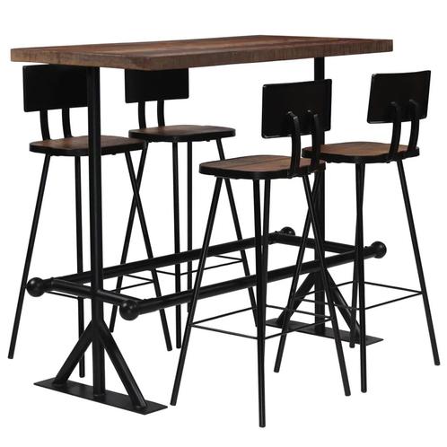 Mobilier de bar 5 pcs Bois de récupération massif, Maison & Meubles, Salle de bain | Meubles de Salle de bain, Envoi