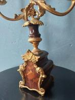 Dyrlund - Candélabre B55 - Palissandre - Bronze doré et