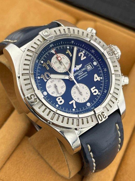 Breitling - Super Avenger - A13370 - Heren - 2014, Bijoux, Sacs & Beauté, Montres | Hommes