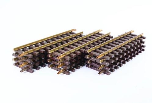 LGB G - 1000 - Rails - 12 rails droits, 30 cm, Hobby en Vrije tijd, Modeltreinen | Overige schalen