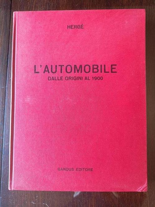 Hergé - Lautomobile, dalle origini al 1900, Boeken, Stripverhalen