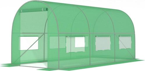 Groene Tunnelkas 450x200x200 cm - Ideaal voor Moestuin en..., Tuin en Terras, Kassen, Nieuw, Ophalen of Verzenden