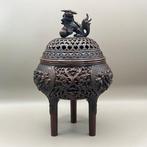 Wierookbrander, ondertekend door Sano Ksai  - Koper,, Antiek en Kunst