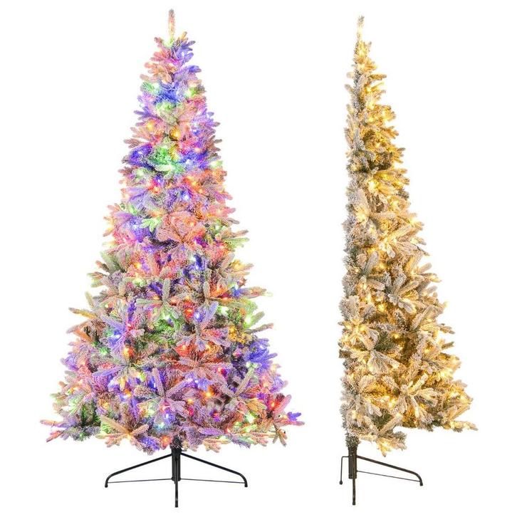 2dekans | Coast Half Kunstkerstboom Voorverlicht 210 cm –, Diversen, Kerst, Ophalen of Verzenden