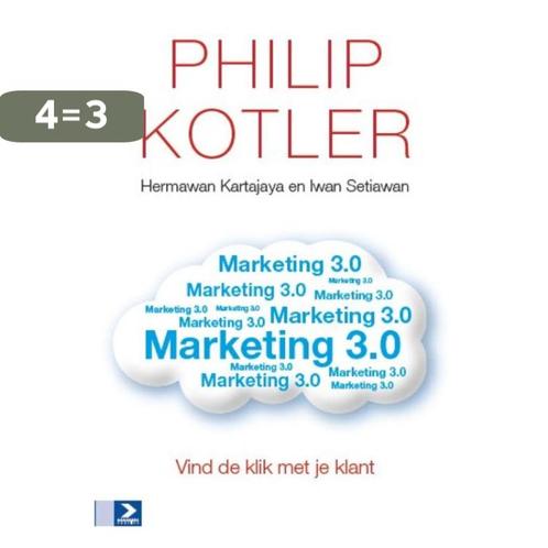 Marketing 3.0 9789052617886 Hermawan Katajaya, Boeken, Economie, Management en Marketing, Gelezen, Verzenden