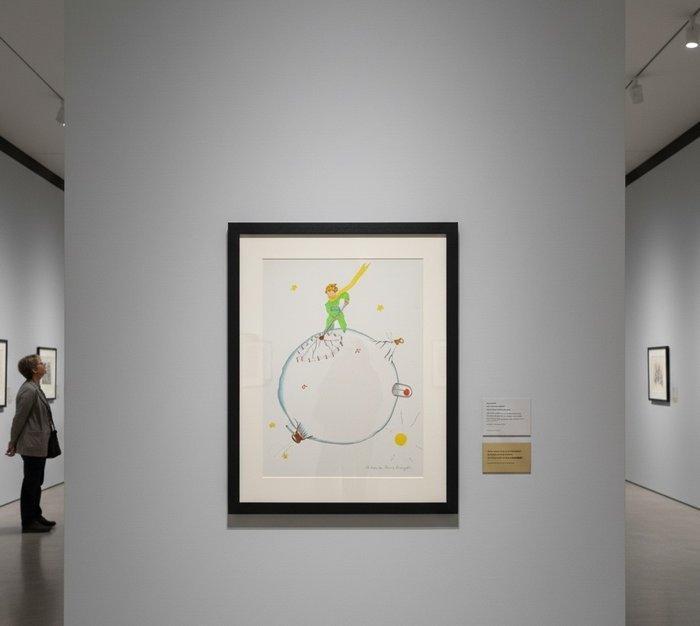 Antoine de Saint-Exupéry (1900-1944), (d´apres) - lithograph, Antiek en Kunst, Antiek | Overige Antiek