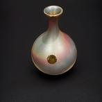 Vaas - Brons - Japan - Houn bronzen vaas met doos (Zonder