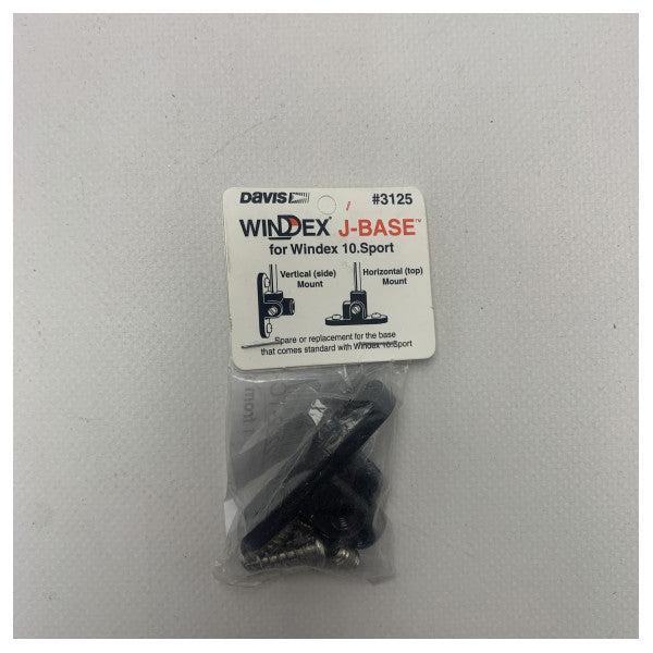 Bieden: Davis Windex J-Base mount for Windex 10.sport black, Watersport en Boten, Navigatiemiddelen en Scheepselektronica, Ophalen of Verzenden