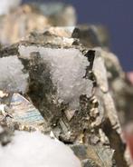 SCULPTURAL Hanenkam MARCASIET met botryoidale CALCIET en, Verzamelen