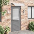 vidaXL Deurluifel 100x75 cm polycarbonaat grijs en, Tuin en Terras, Verzenden, Nieuw