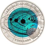 Palau. 2 Dollars 2018 Solar System - Uranus Niobium, Proof