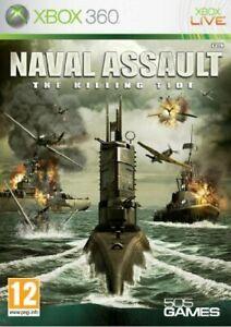 Xbox 360 : Naval Assault: The Killing Tide (Xbox 36, Games en Spelcomputers, Games | Xbox 360, Zo goed als nieuw, Verzenden