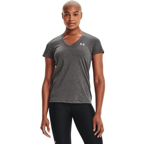 Under Armour Tech SSV - Solid-GRY - Maat XS, Kleding | Dames, Topjes, Grijs, Nieuw, Maat 34 (XS) of kleiner, Ophalen of Verzenden